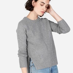 Everlane Cashmere Wool Blend Crew Sweater